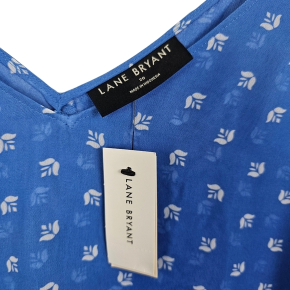 Lane Bryant #1141336 Swing Double-Layer Chiffon Tank NWT - Picture 4 of 10